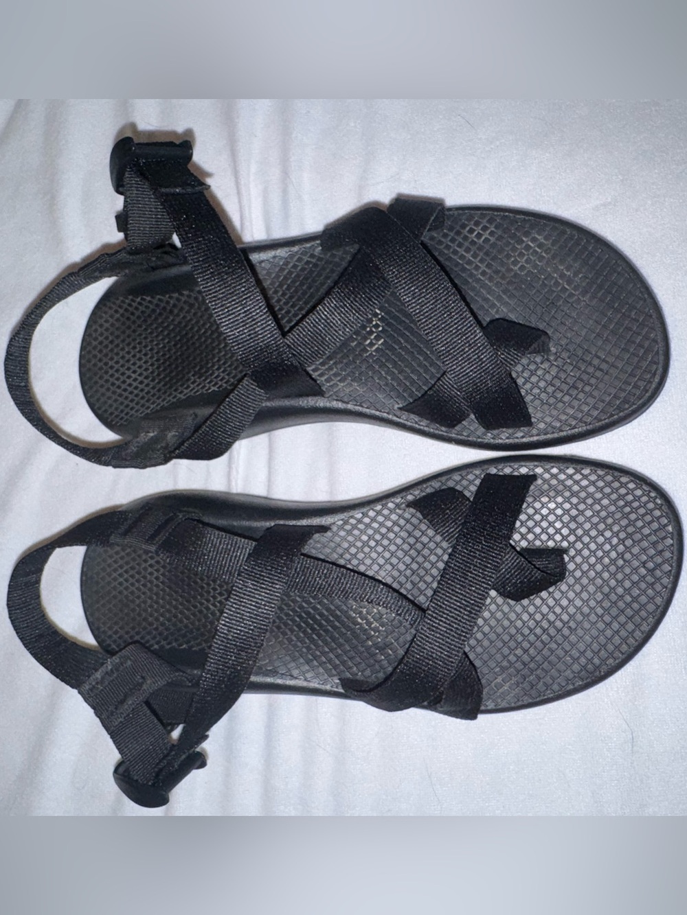 Chaco Women's Black Adjustable Strappy Sandals